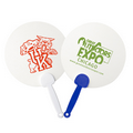 Transparent Plastic Hand Fan